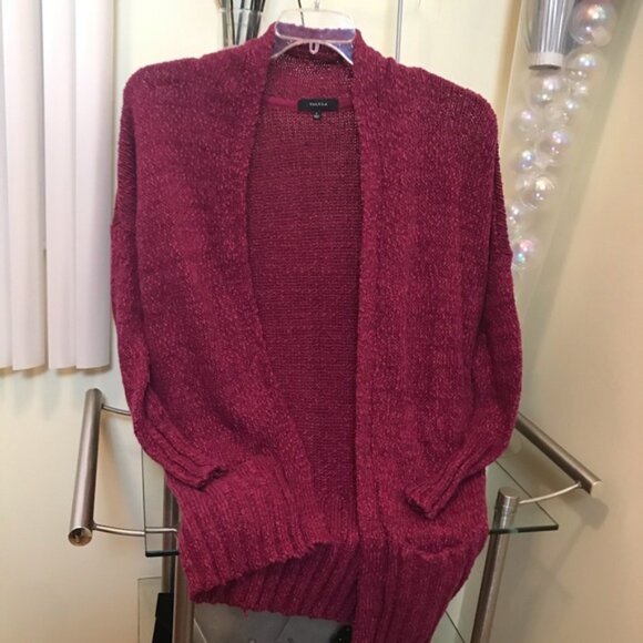 Aritzia TALULA Lenox Oversized Cardi Sweater Knit Cardigan Pockets Cozy Soft S - Picture 2 of 5